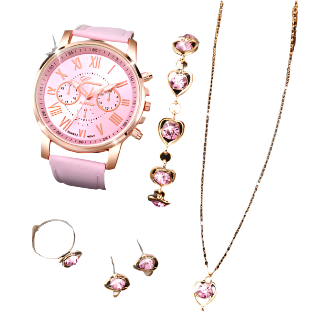 Conjunto de Senhora/Adolescente Geneva Rosa