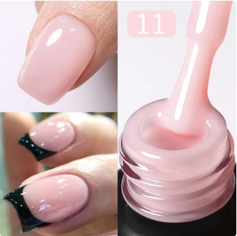 Born Pretty - Rubber Base, Base de Borracha Rosa Claro