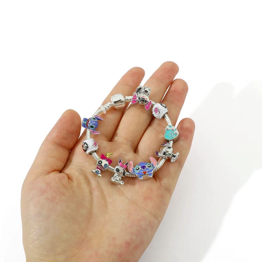 Pulseira de Criança com Pingente do Lilo&Stitch