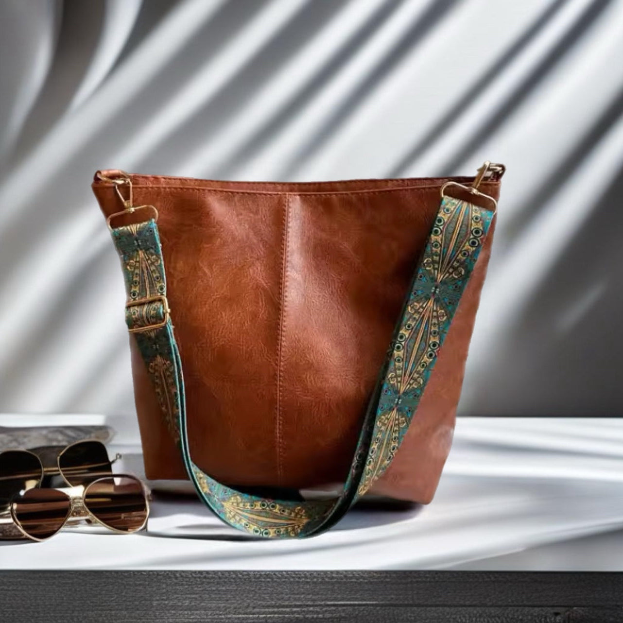Bolsa Boho Camel: O Toque de Arte que Faltava no seu Look