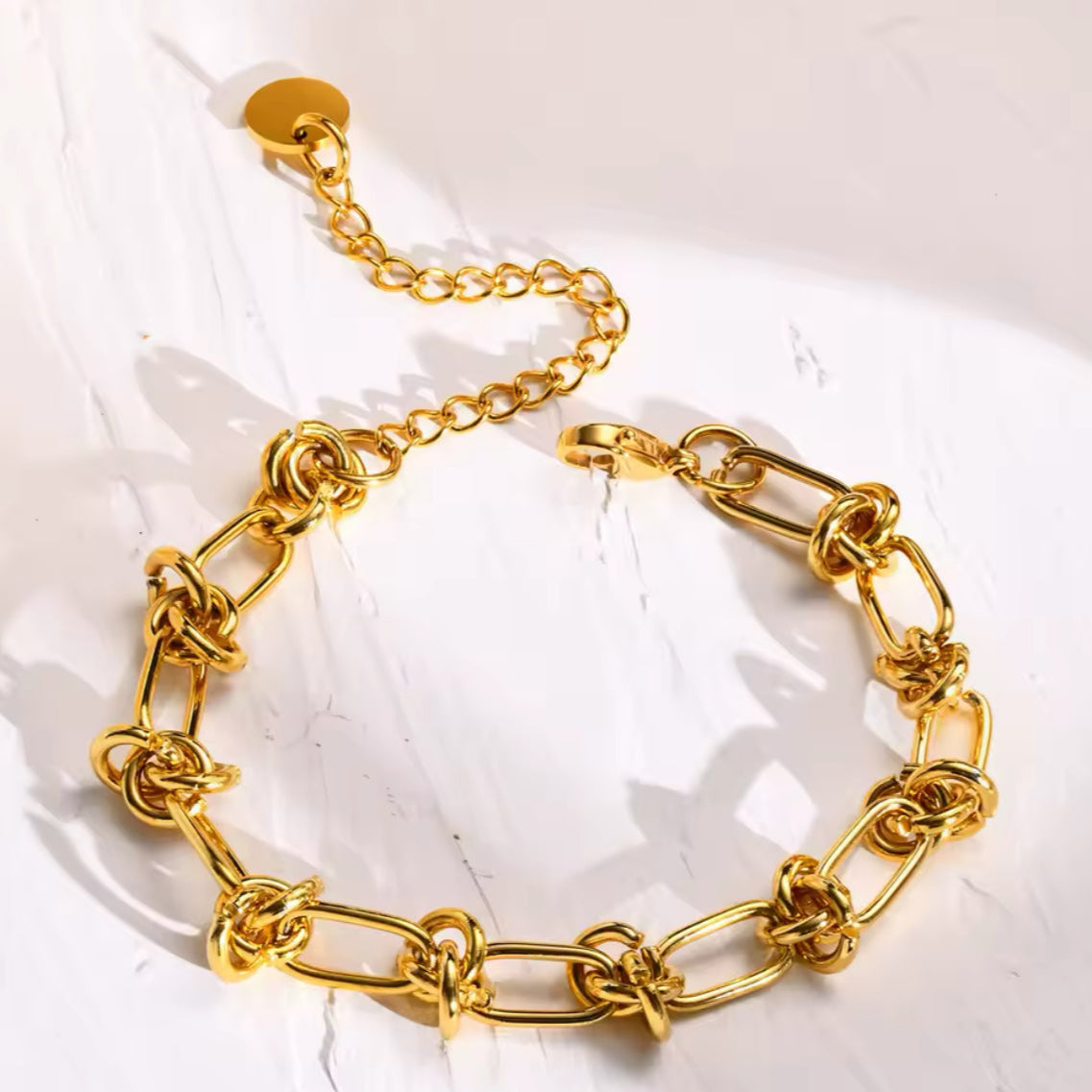 Pulseira de Senhora em Aço Inoxidável, Nós