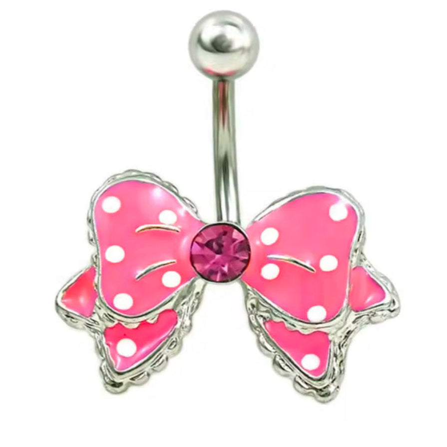 Piercing de Umbigo em Aço Inoxidável, Laço
