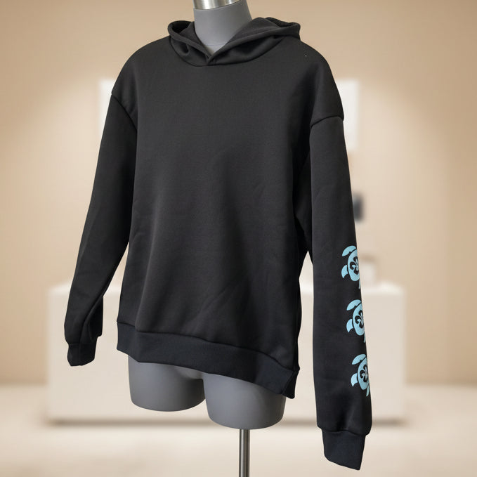 Sweat com Capuz Feminino – Tartaruga Oceânica T = M