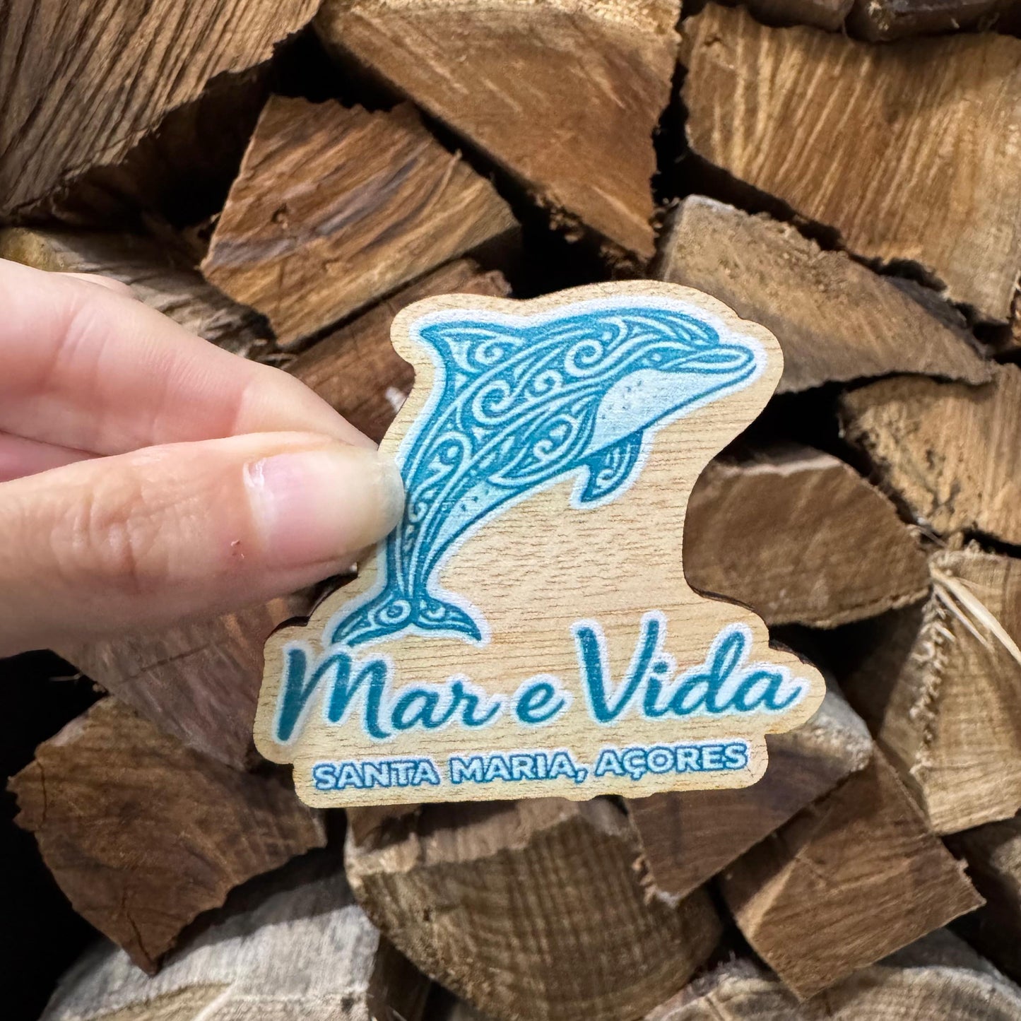 Íman em Madeira – Golfinho Mar e Vida