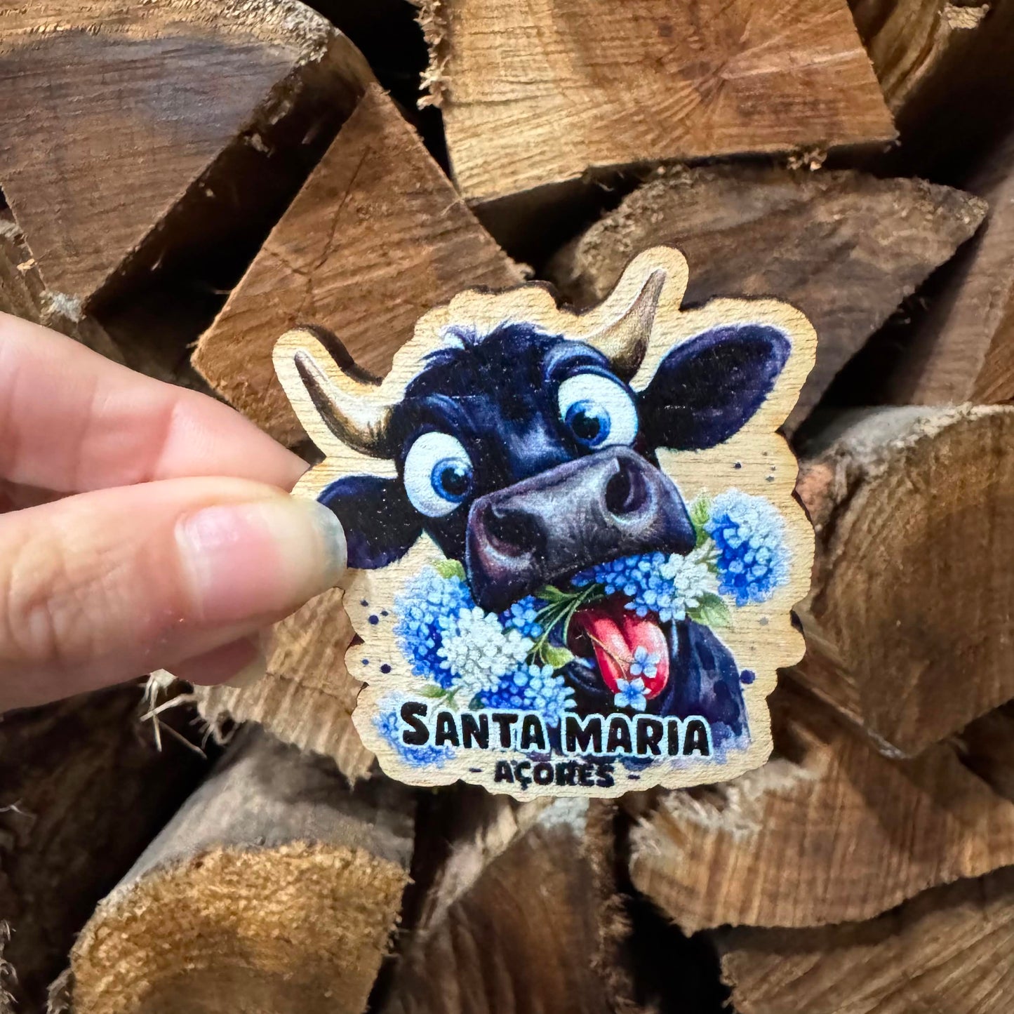 Íman em Madeira – Smiling Vaca “Santa Maria”