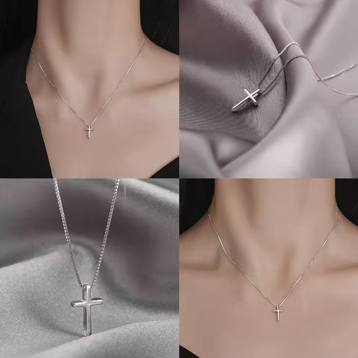 Colar Cruz Minimalista – Elegância para o dia a dia