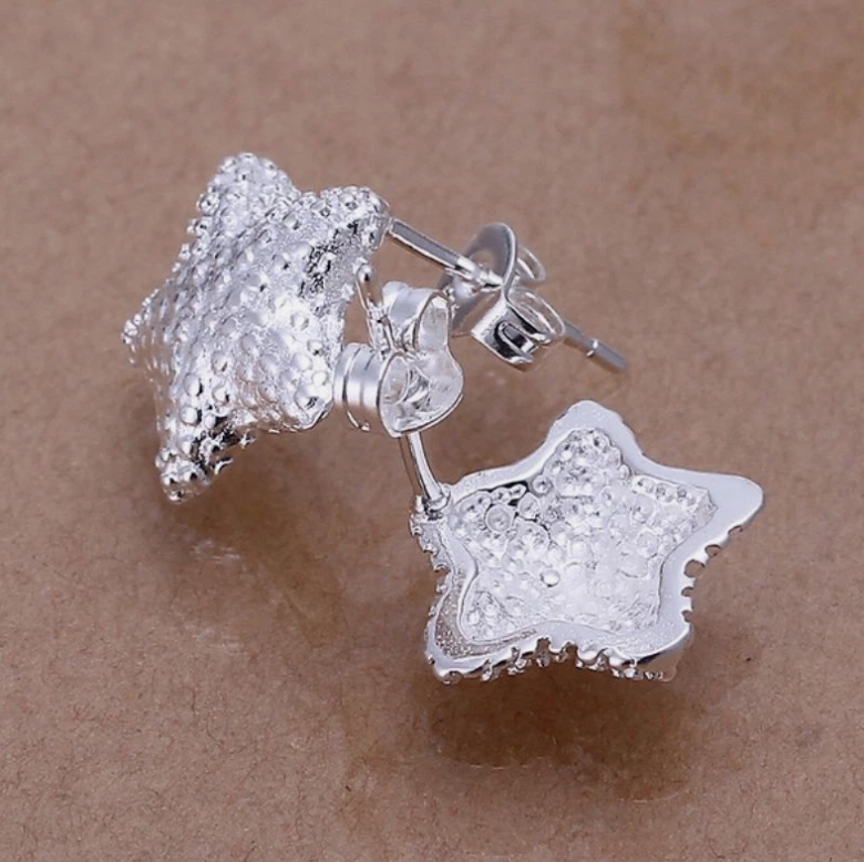 Brincos de Senhora em Prata 925, Estrela Tiffany&Co