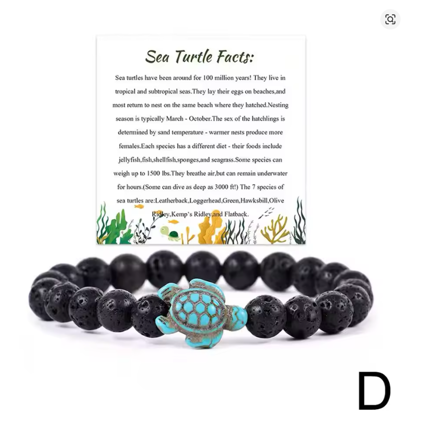 Pulseira "Volcanic Soul" em Pedra de Lava – Força da Terra e Alma do Mar