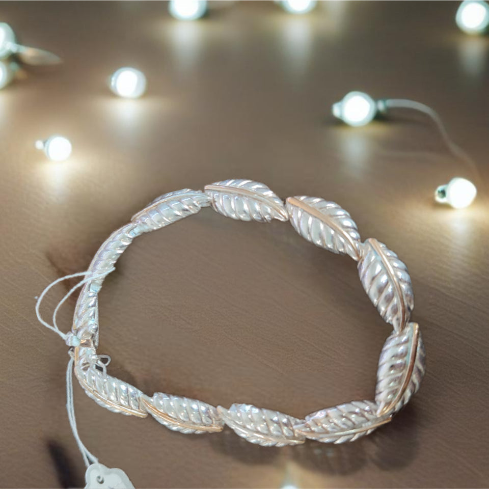 Pulseira de Senhora em Prata e Cobre, Penas