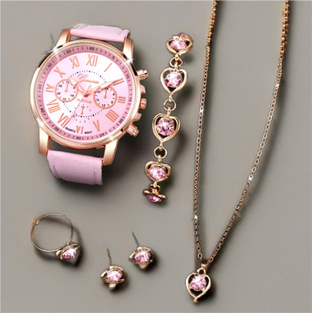 Conjunto de Senhora/Adolescente Geneva Rosa