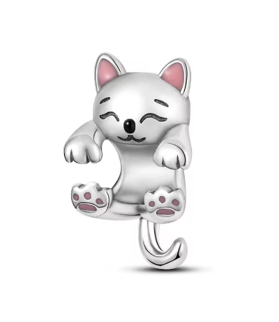 Conta em Prata 925, Gatinho (125)