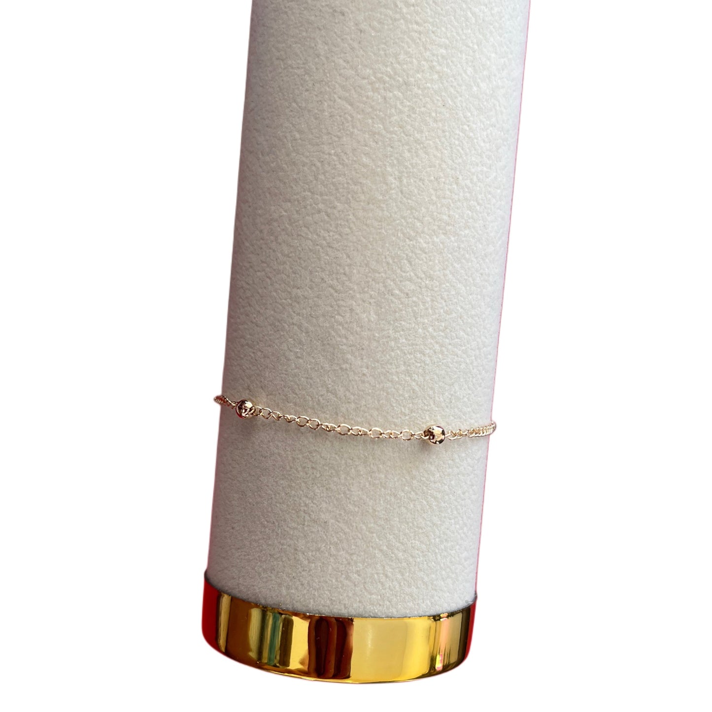 Pulseira de Senhora em Fantasia, Fio com Bolas Pequenas