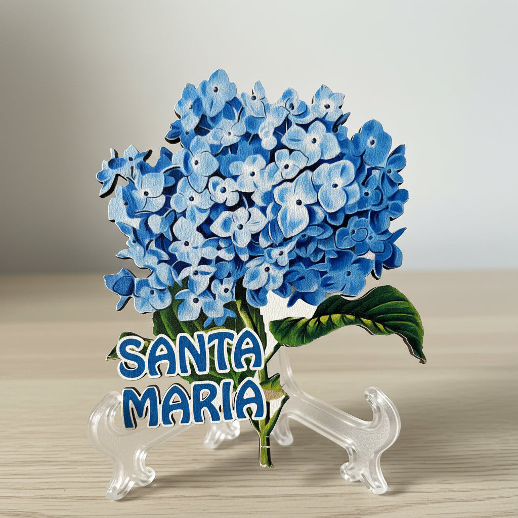 Íman Hortênsia Azul Santa Maria – A Flor dos Açores
