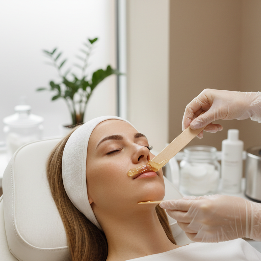 depilacao com cera no buço