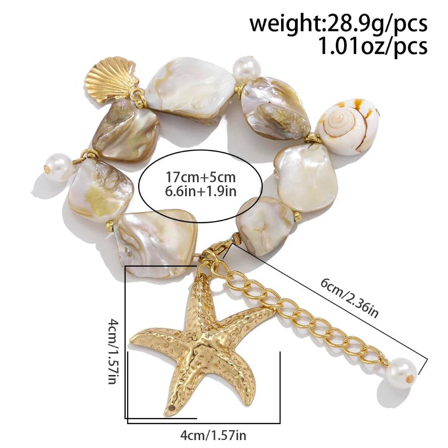 Bracelet pour femme, Fruits de mer