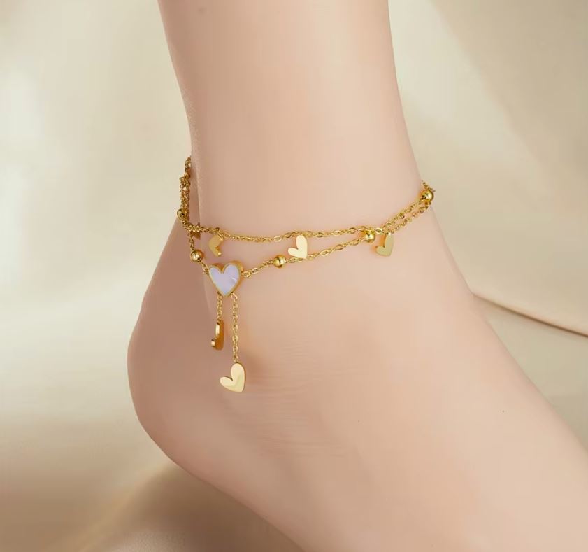 Pulseira de Senhora, Tornozelo
