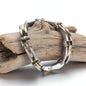 Pulseira de Homem em Aço Inoxidável, Entrelaçada
