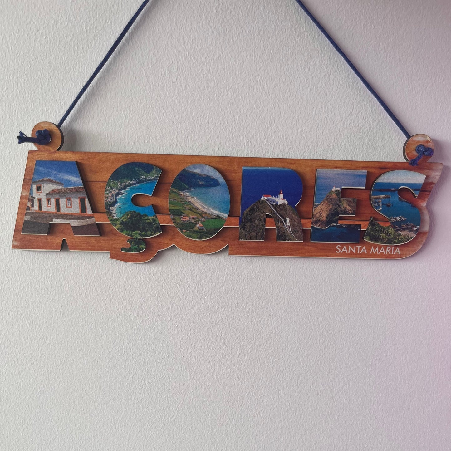 Placa decorativa Açores, Santa Maria