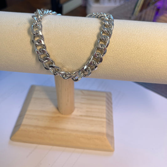 Pulseira de Senhora em Fantasia, Corrente Grossa