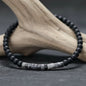 Pulseira Onyx Matte & Black Flash – Sofisticação em Cada Detalhe