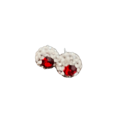 Brincos de Senhora, Swarovski Prata