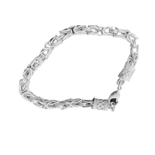 Pulseira de Senhora em Prata, Corrente Fina
