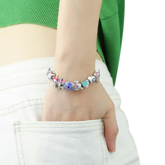 Pulseira de Criança com Pingente do Lilo&Stitch