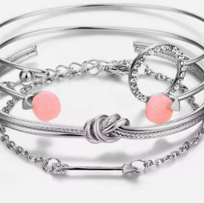 Pulseira de Senhora, Boho 4 Peças
