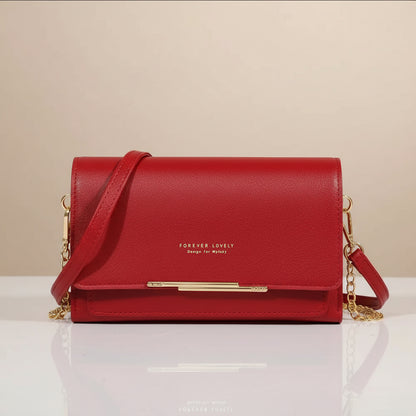 Mala Forever Lovely "Lady in Red" – Sofisticação Minimalista