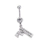 Piercing de Umbigo em Aço Inoxidável, Pistola
