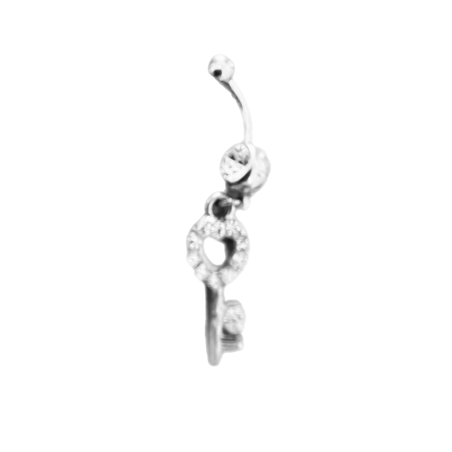 Piercing de Umbigo em Aço Inoxidável, Chave