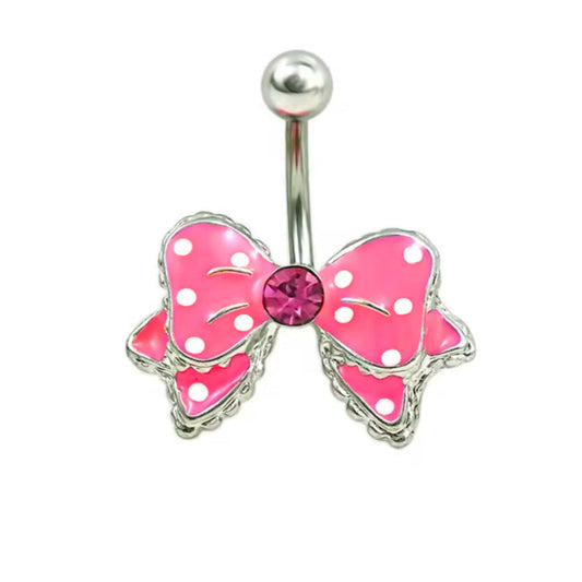 Piercing de Umbigo em Aço Inoxidável, Laço