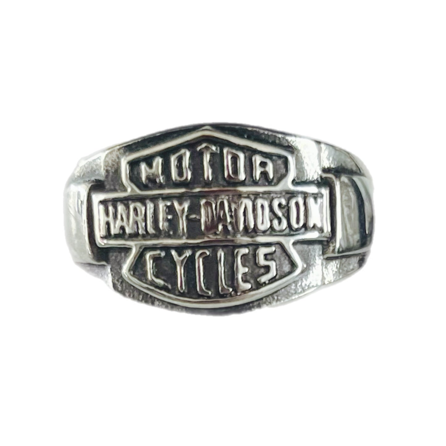 Anel de Homem em Aço Inoxidável 316L, Harley D.