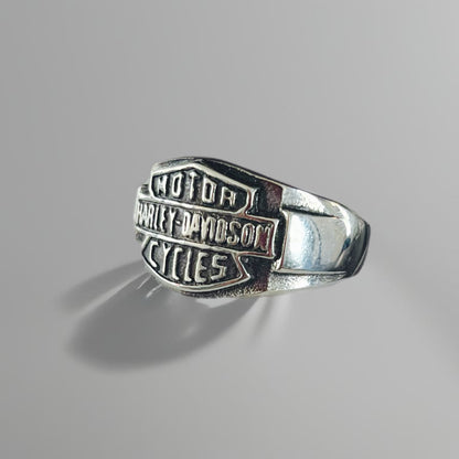 Anel de Homem em Aço Inoxidável 316L, Harley D.