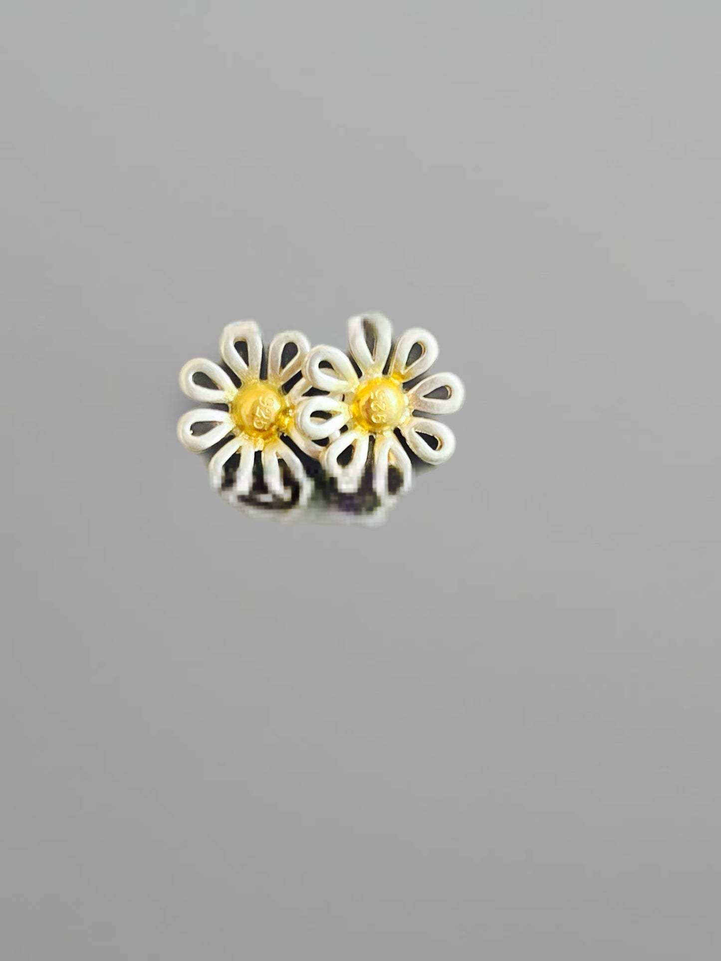 Brincos de Senhora em Prata 925, Flor