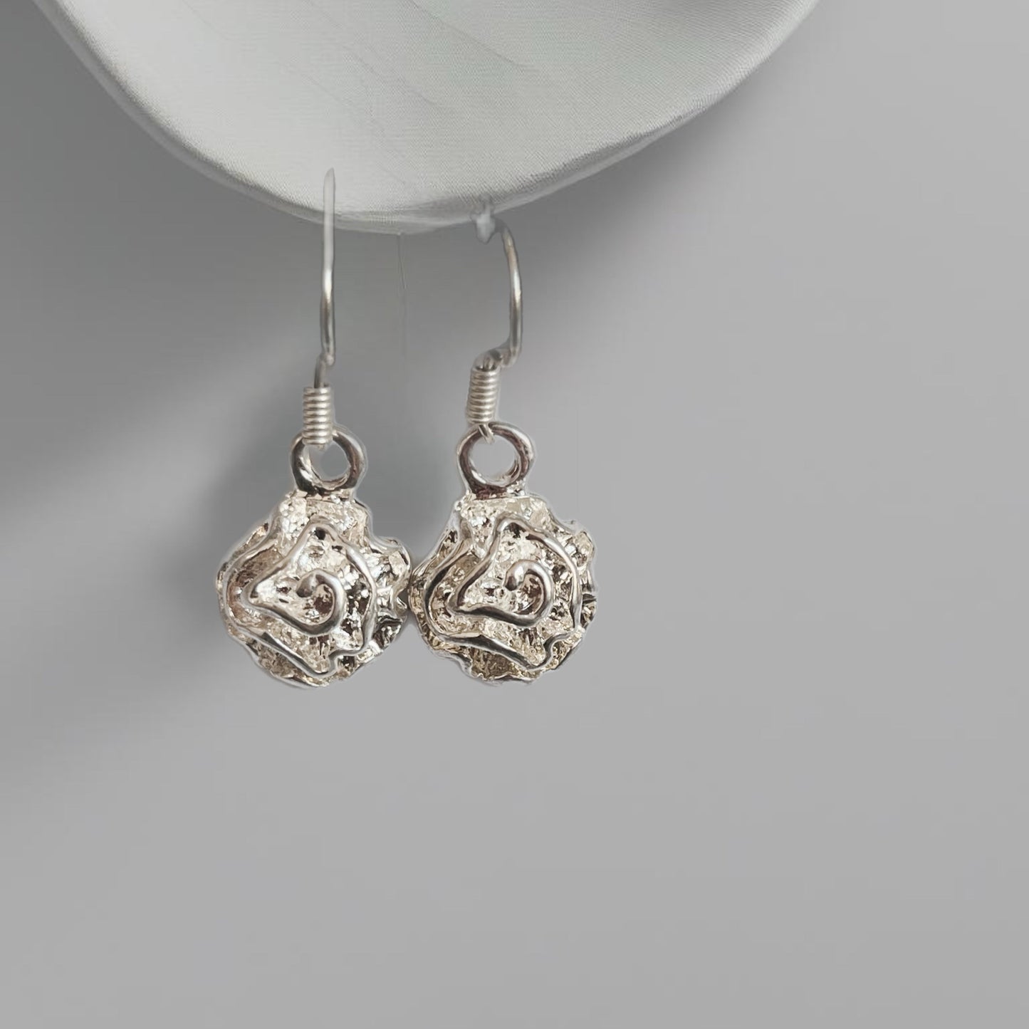 Brincos de Senhora em Prata 925, Flor