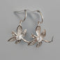 Boucles d'oreilles pour femmes en argent 925, Tiffany & Co Papillon