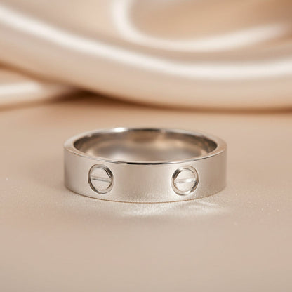 Bague en Acier Inoxydable, Cartier Love