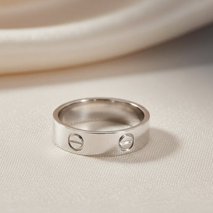 Bague en Acier Inoxydable, Cartier Love