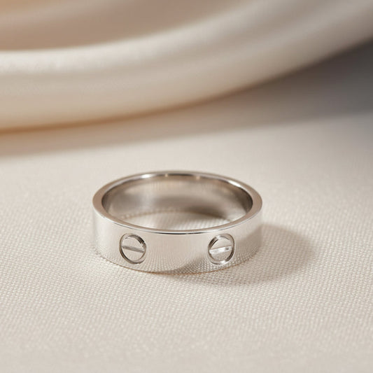 Anel em Aço Inoxidável, Cartier Love