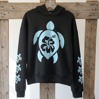 Sweat com Capuz Feminino – Tartaruga Oceânica T = M