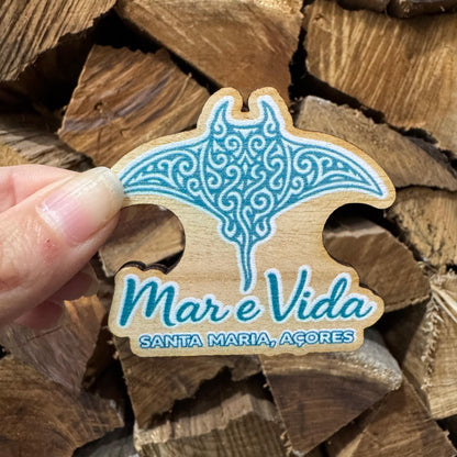 Íman em Madeira – Manta Raia “Santa Maria”