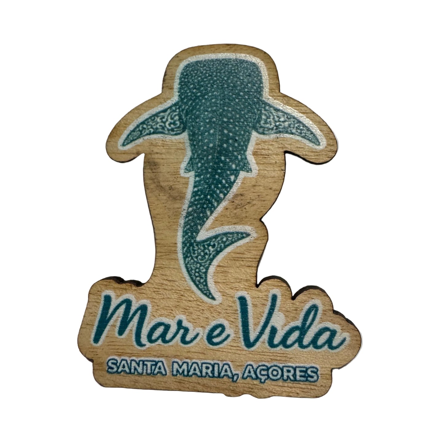 Íman em Madeira – Tubarão-Baleia Mar e Vida