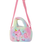 Bolsa TiraColo Peluda Unicórnio