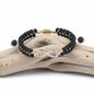 Bracelet pour Femme, Infini avec Pierres Naturelles