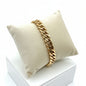 Pulseira de Homem em Ouro Laminado 14K, Corrente Grossa