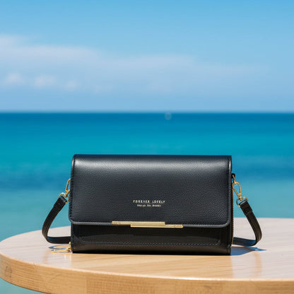 Carteira/Bolsa de Senhora Forever Lovely, Preta
