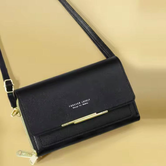 Carteira/Bolsa de Senhora Forever Lovely Preta