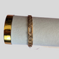 Pulseira de Homem em Ouro Laminado 14k, Corrente Figaro
