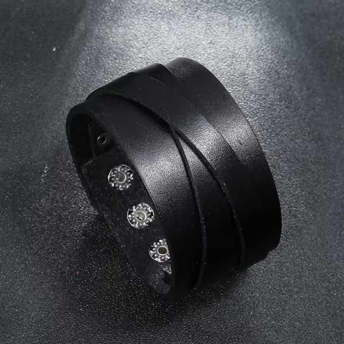 Pulseira de Homem em Pele Vaca